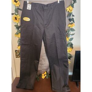 NWT Legendary Gold Wrangler Men's Black Flat Wrinkle Resist Pants 40W x 32L
